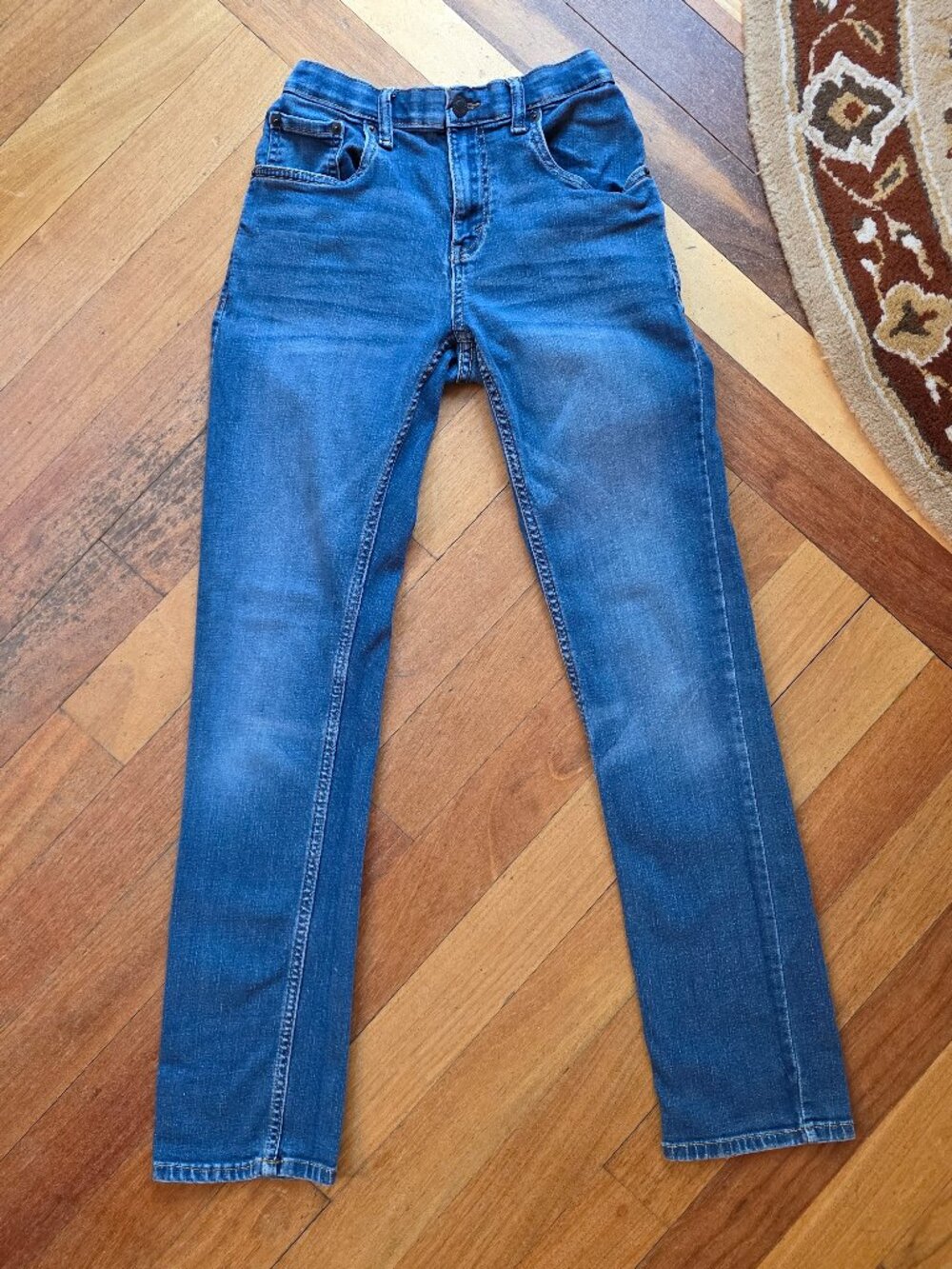 Levi's 511 Kids Light Wash Denim Jeans Size 16 Regular